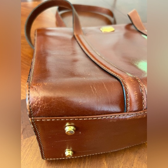 Bally Handbag Purse Large Leather - Picture 7 of 10